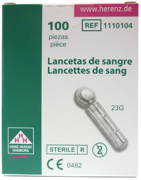 Lancetas 23G